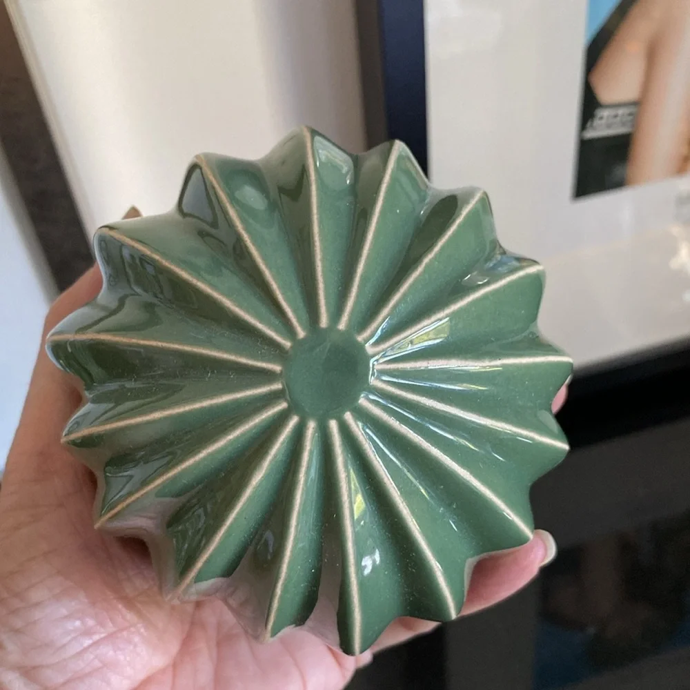 Ikea cactus 🌵 SJÄLSLIGT stoneware pottery set of 3 - Picture 8 of 17